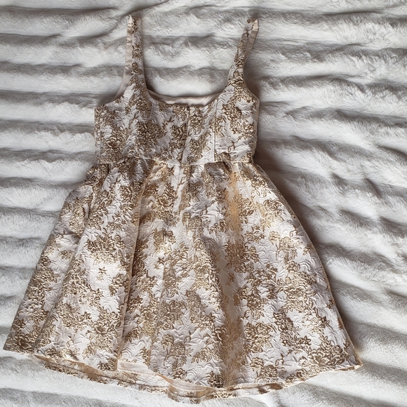 Antonio Melani Felicity Novelty Jacquard Square Neck Dress 12 NWT - Picture 3 of 5